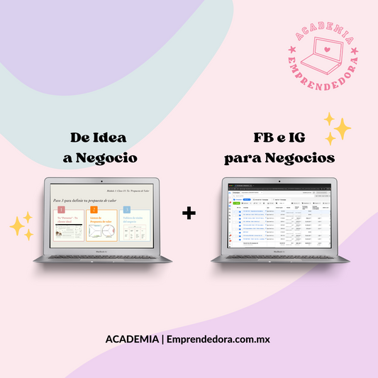 BUNDLE: De Idea a Negocio + Instagram para Negocios