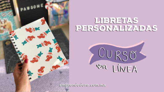 Curso Online: Diseño y Creación de LIBRETAS PERSONALIZADAS